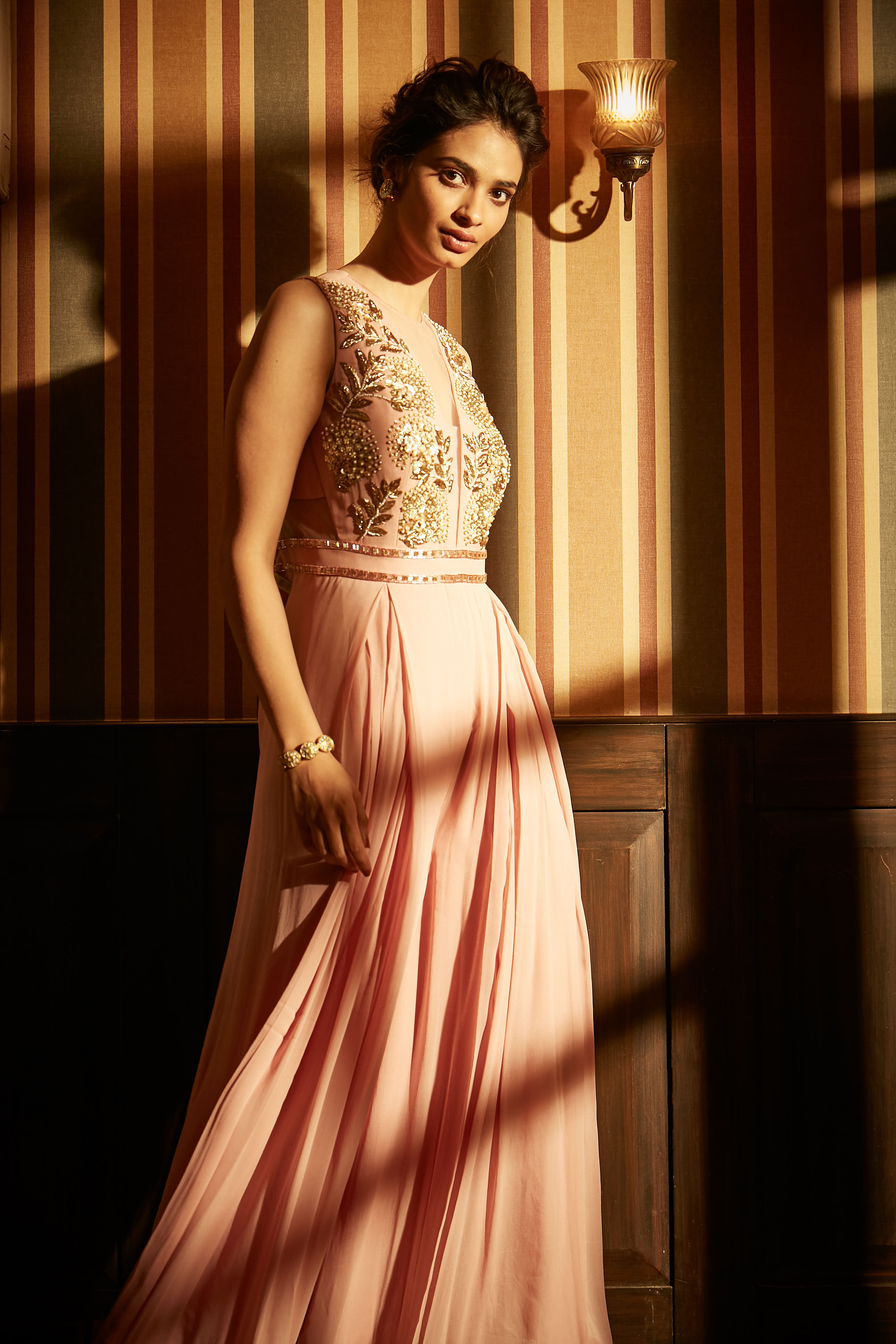Raesa – blush suit, bisouNYC
