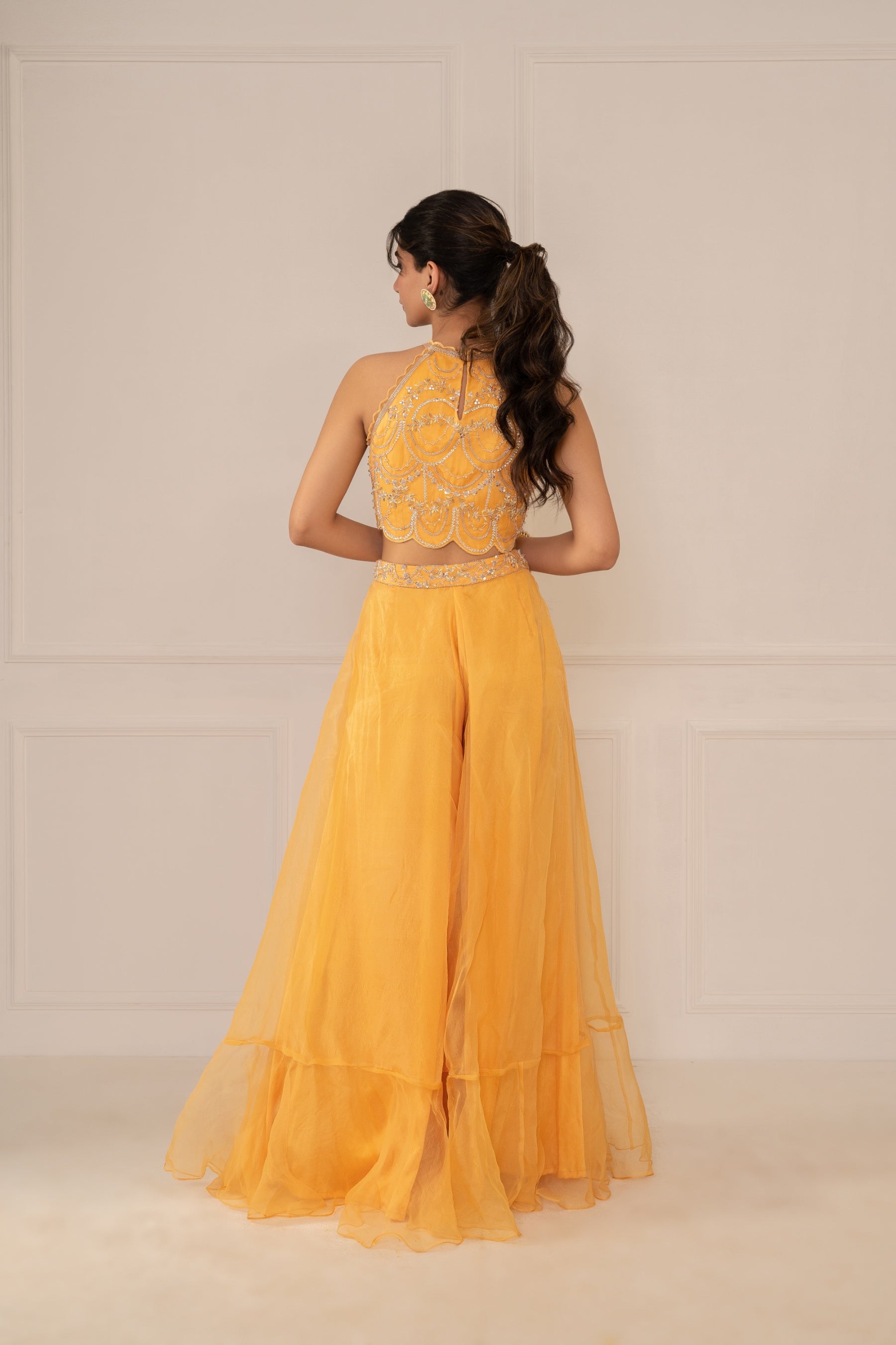 Raina – organza suit, bisouNYC