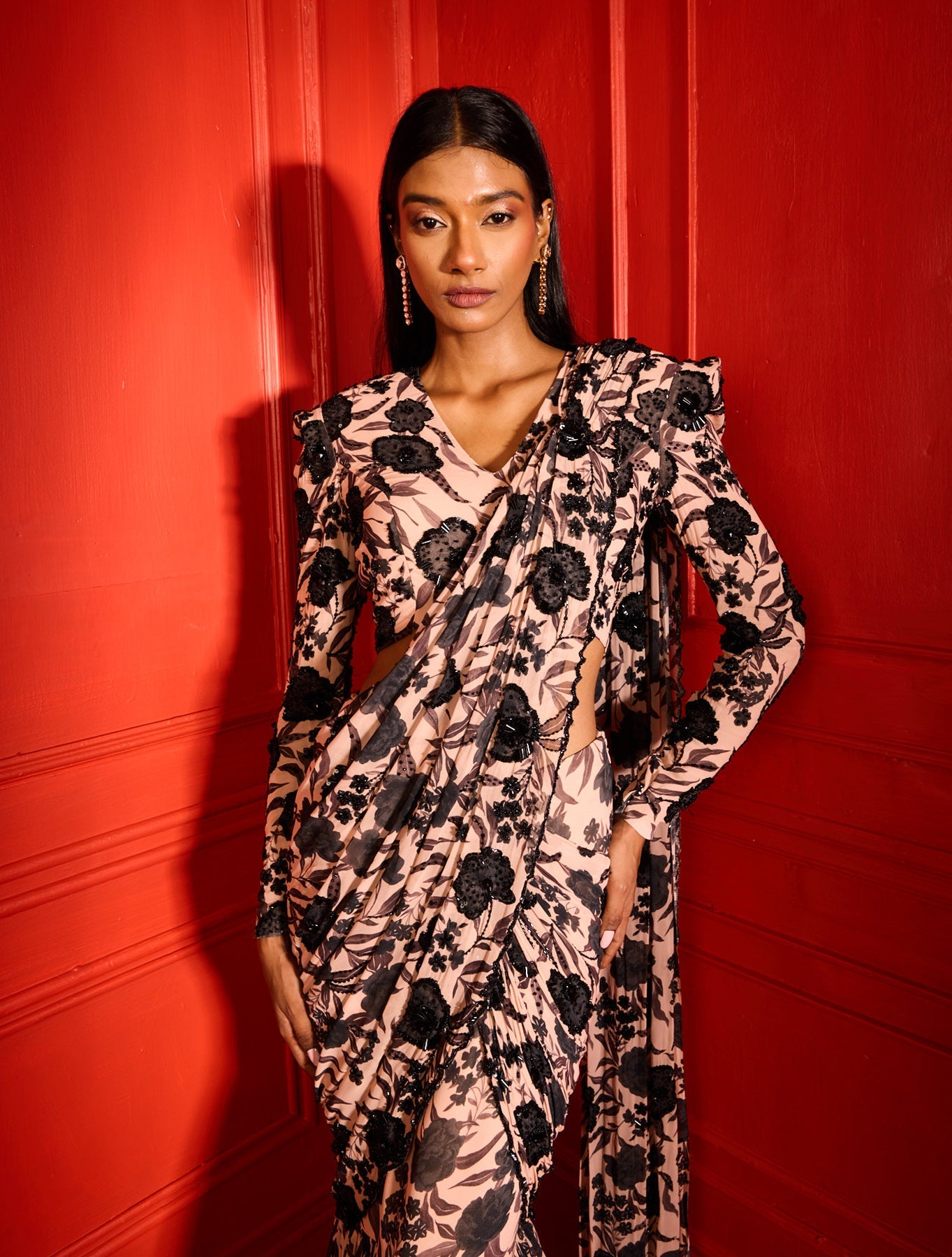 Rosa – georgette lehenga, bisouNYC