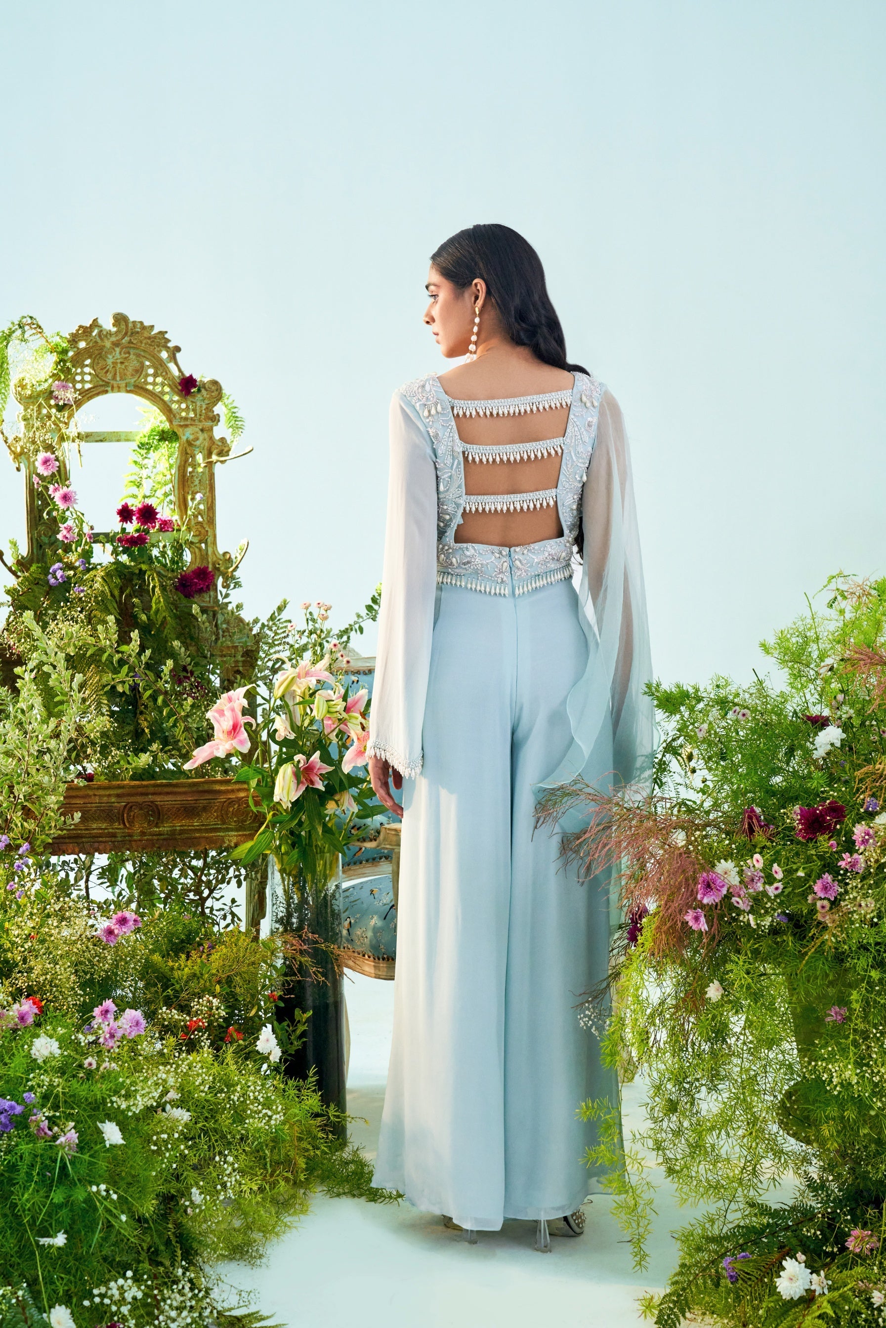 Rose – organza suit, bisouNYC