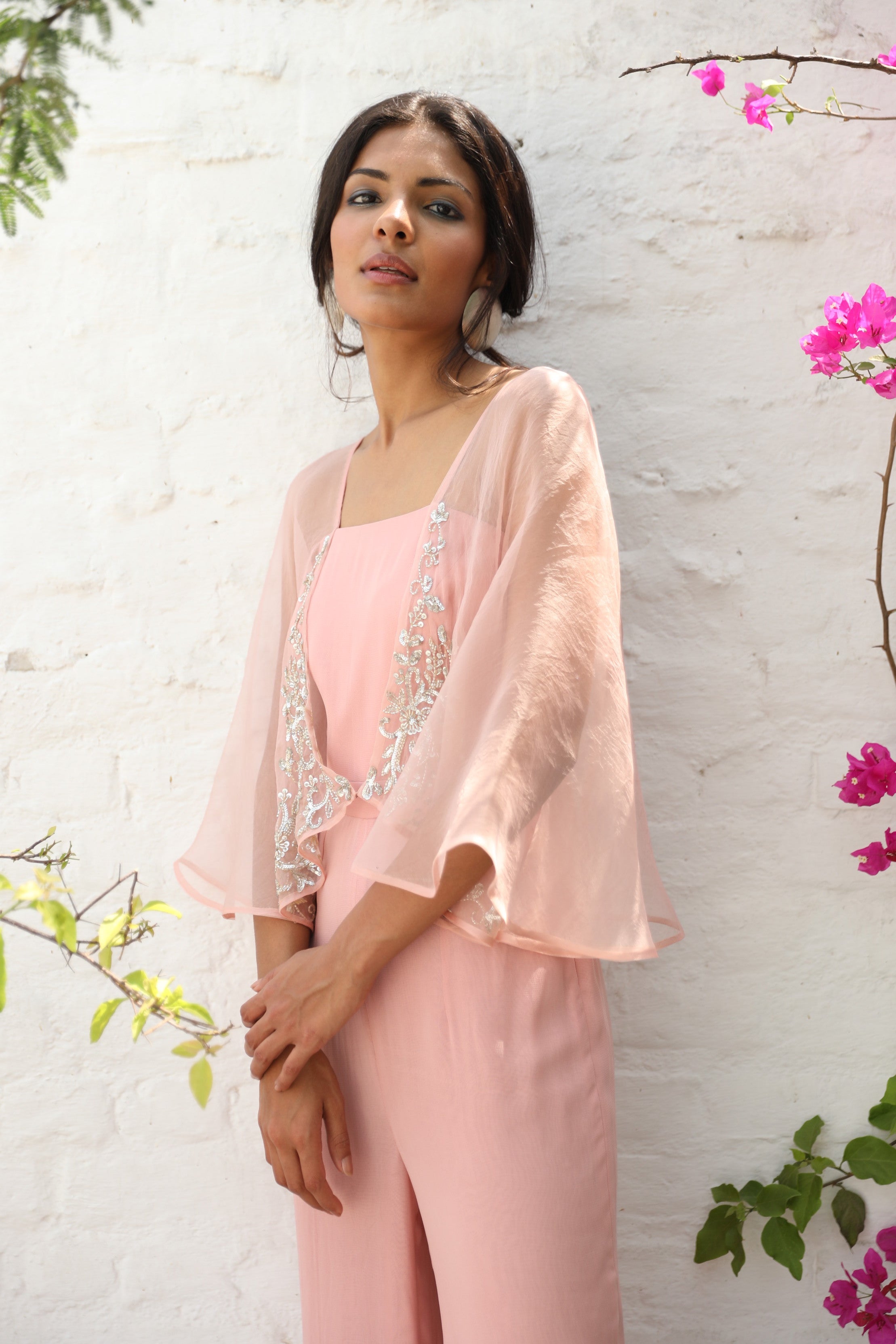 Roza – pink organza outfit, bisouNYC