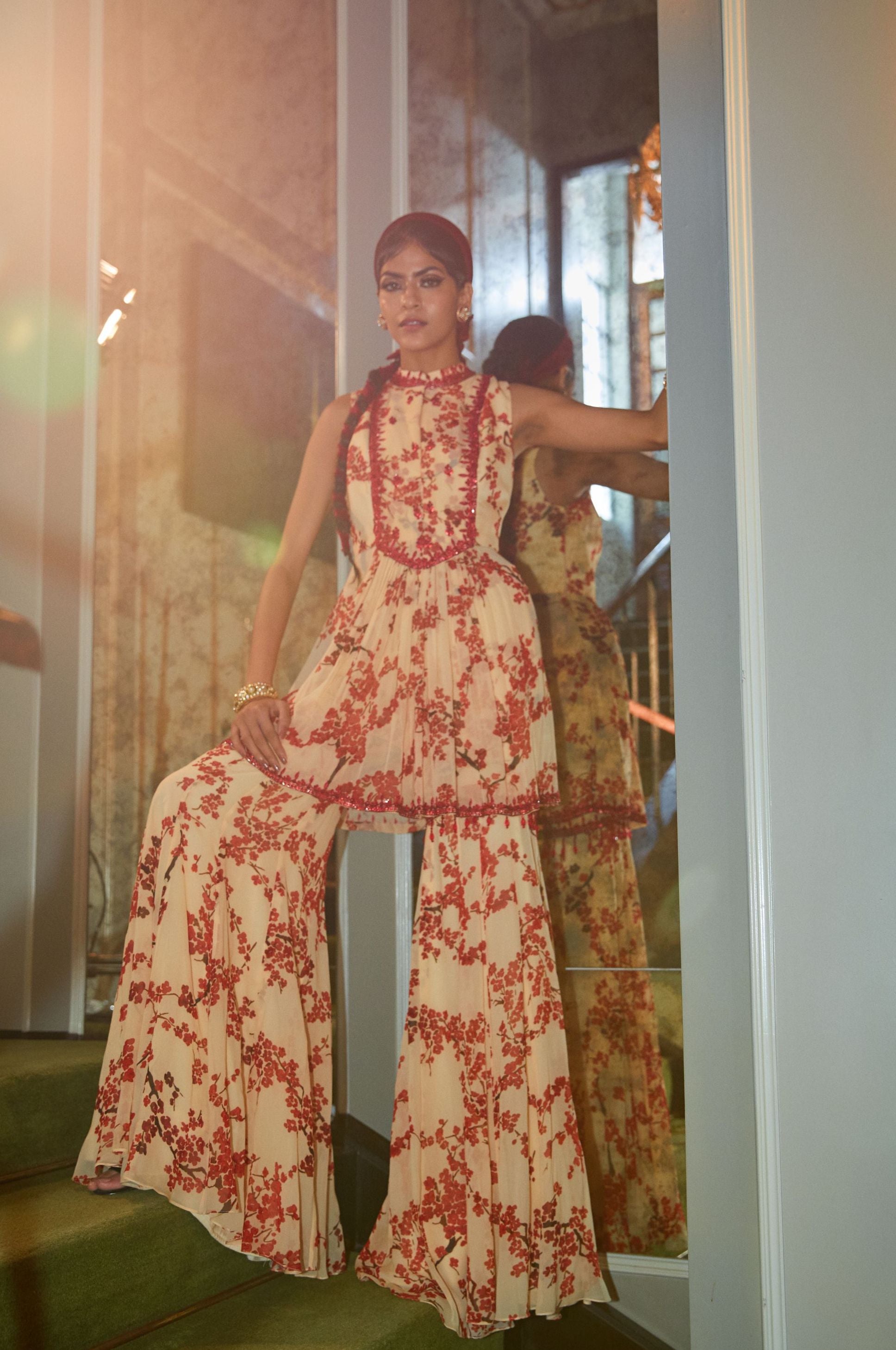Soni – ivory suit, bisouNYC