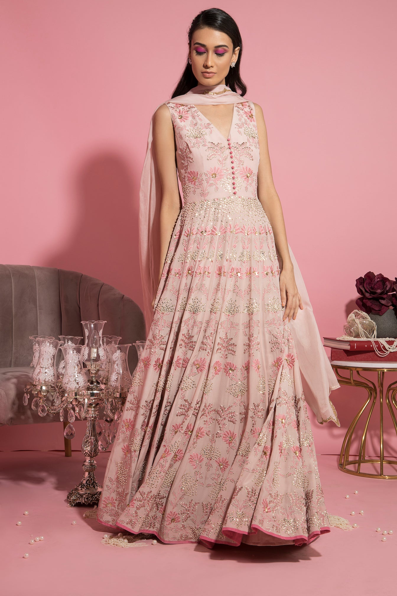 Ujali – pink dress, bisouNYC