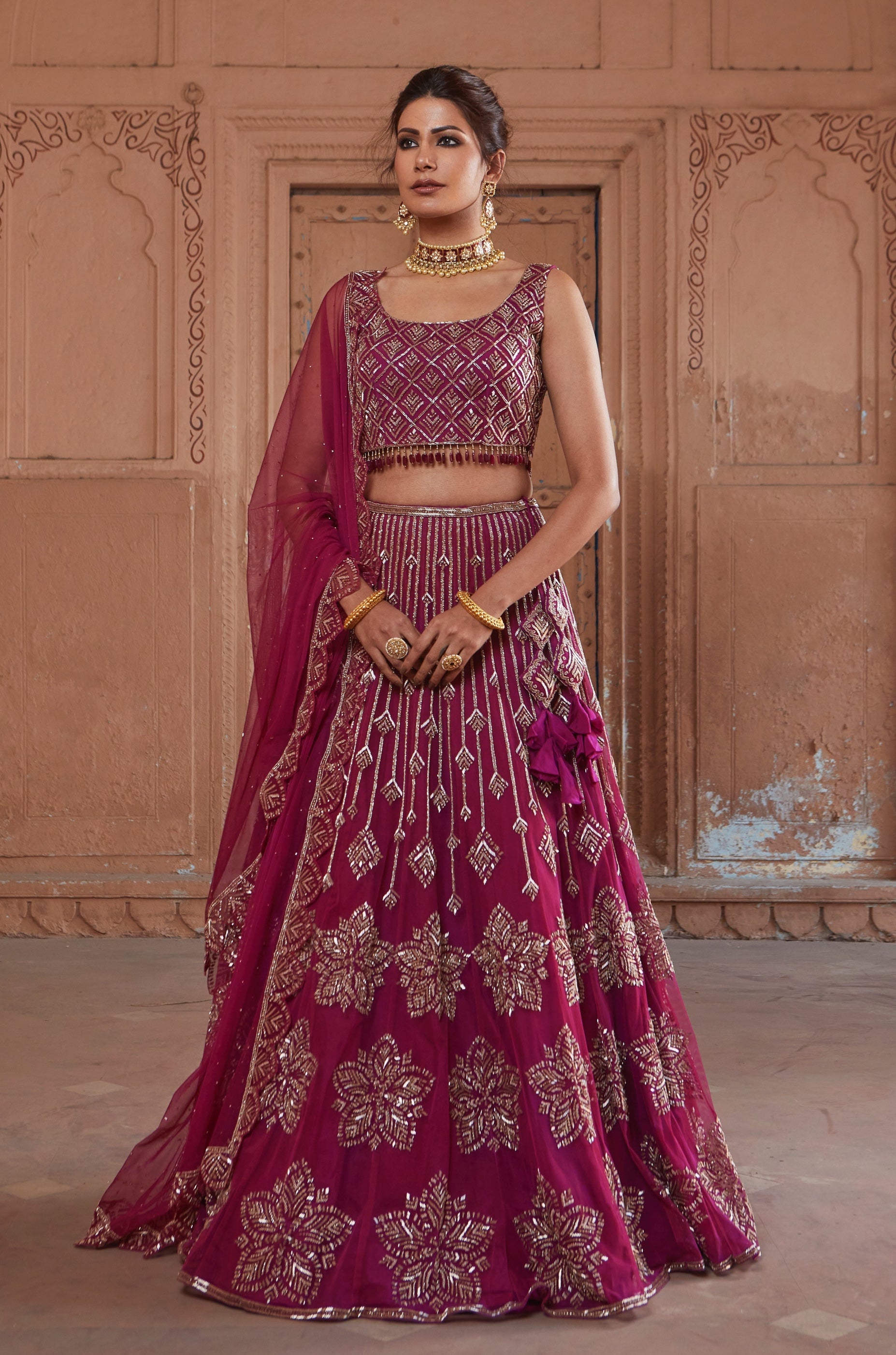 Veeya – net lehenga, bisouNYC