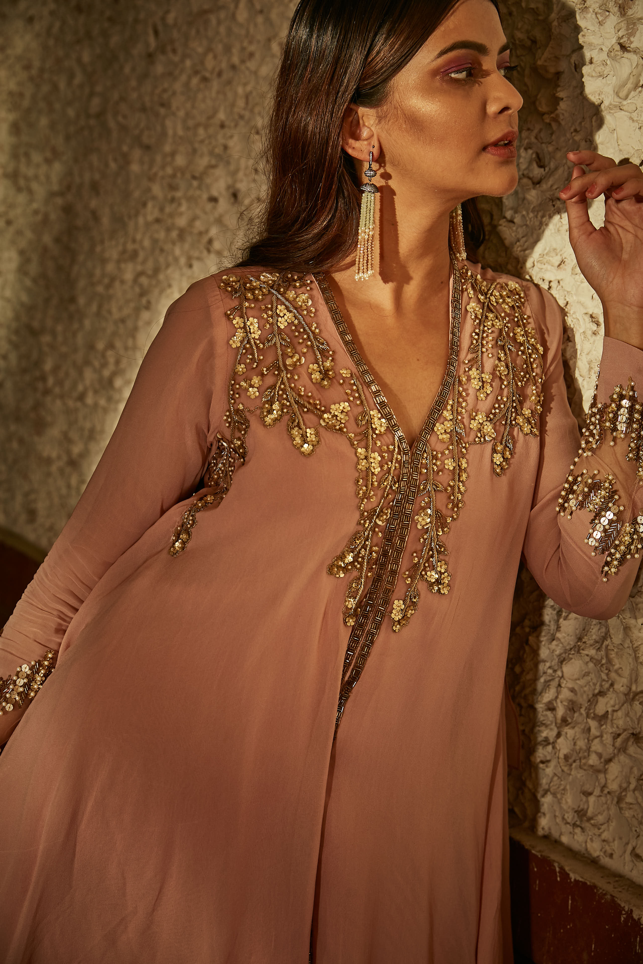 Walia – pink suit, bisouNYC